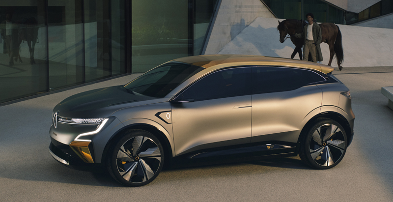 Renault Megane eVision All Electric Concept 2020